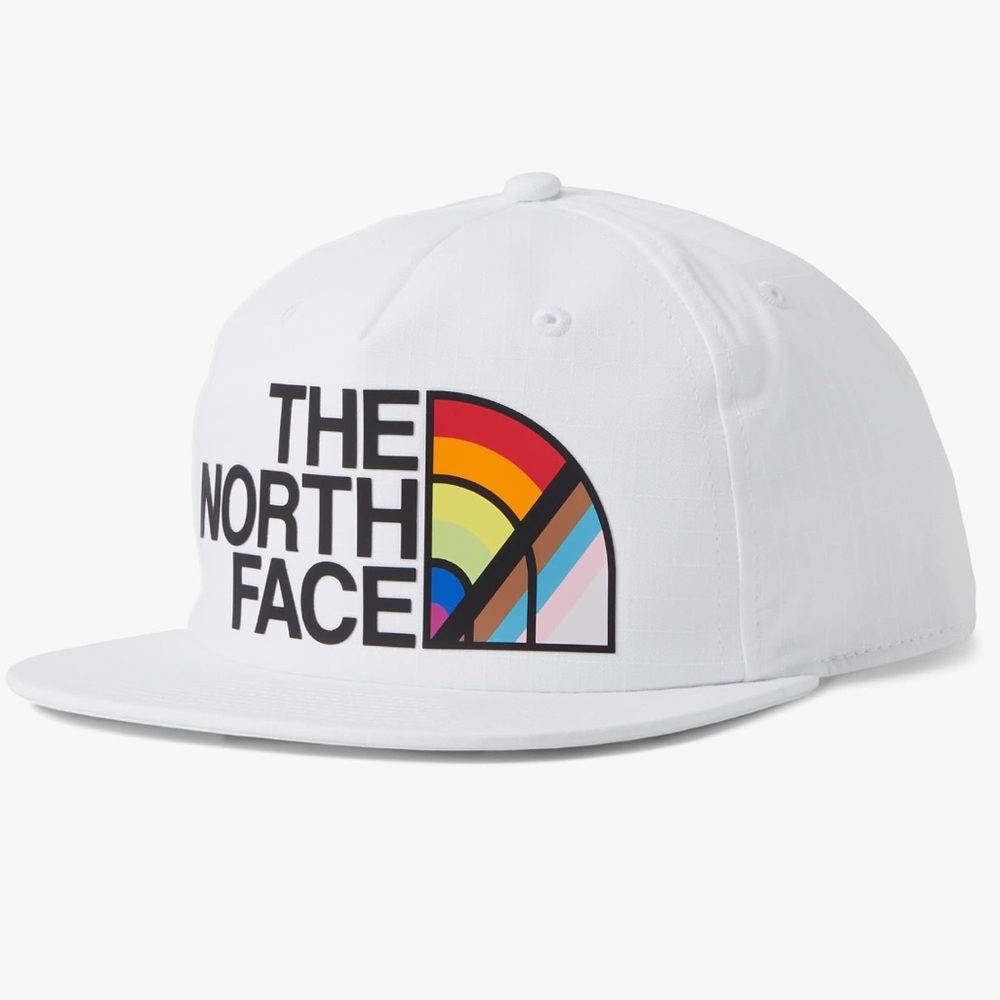 The North Face Plaskett Ballcap Pride Graphic/TNF logo white One Size NEW